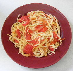 Spaghetti and Tomatoes